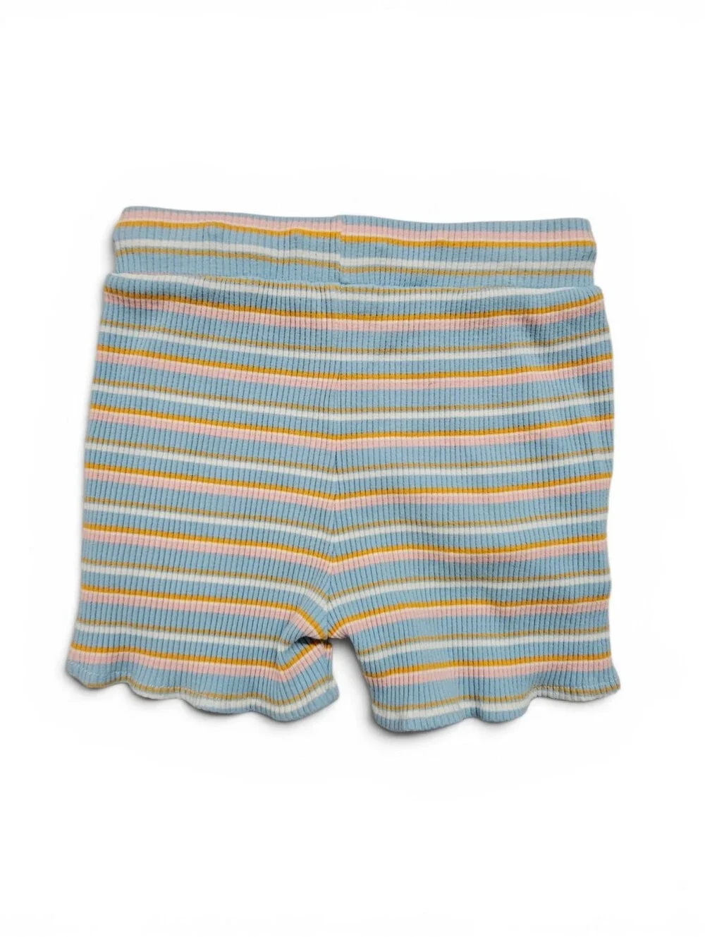 Love, Millie Clothing Co. Striped Tank & Short Set In Aqua, Peach, White Size 10